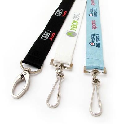 Picture of 10mm FLAT POLYESTER LANYARD.