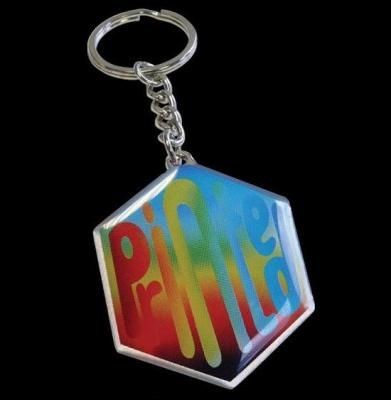 Picture of 40mm PRINTED KEYRING.