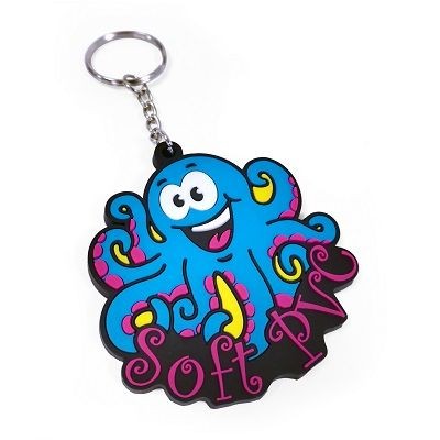 Picture of SOFT PVC KEYRING