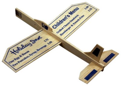 Picture of BALSA WOOD AEROPLANE GLIDER.