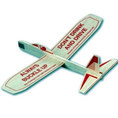 Picture of BALSA WOOD AEROPLANE GLIDER.