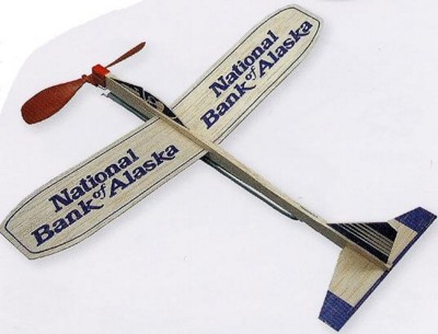 Picture of BALSA WOOD AEROPLANE GLIDER.