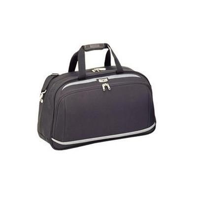 Picture of ANTLER APOLLO WEEKEND EXPANDING BAG in Black with Silver Trim
