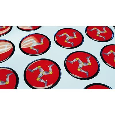 Picture of DOMED STICKER ROUND.