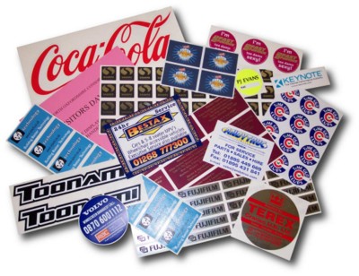 Picture of SELF ADHESIVE LABEL STICKER.