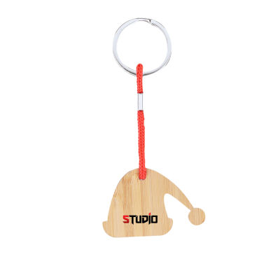 Picture of CHRISTMAS BAMBOO KEYRINGS