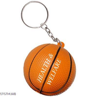 Picture of STRESS BASKETBALL KEYRING.