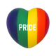 Picture of STRESS RAINBOW HEART
