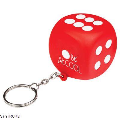 Picture of STRESS DICE KEYRING.