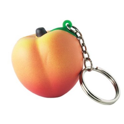 Picture of STRESS PEACH KEYRING.