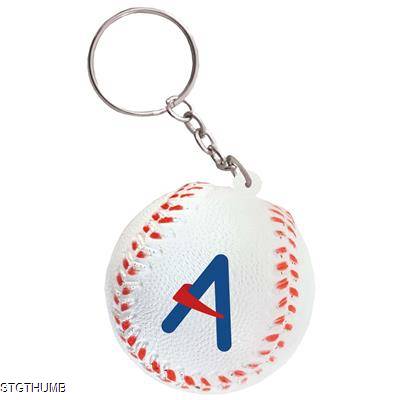 Picture of STRESS BASEBALL KEYRING.