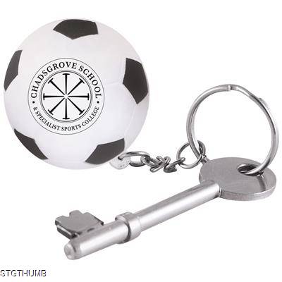 Picture of STRESS FOOTBALL KEYRING.