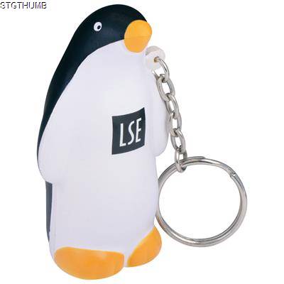 Picture of STRESS PENGUIN KEYRING.