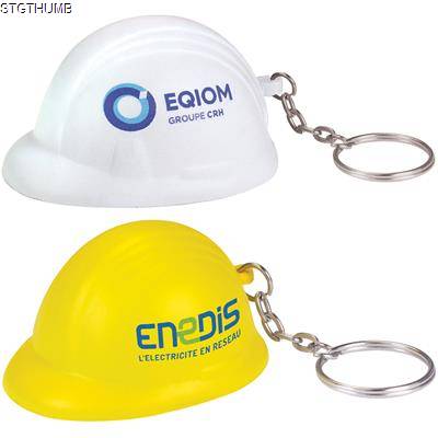 Picture of STRESS HARD HAT KEYRING.