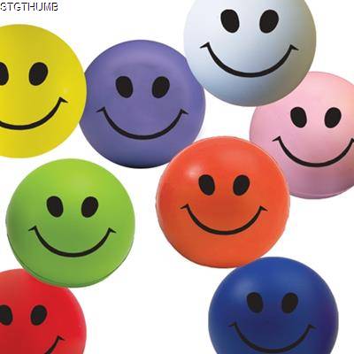 Picture of SMILEY FACE STRESS BALL.