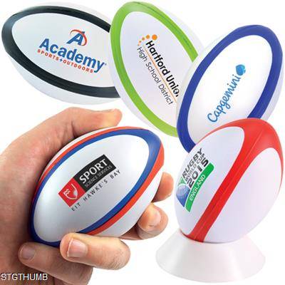Picture of STRESS DUAL COLOUR RUGBY BALL