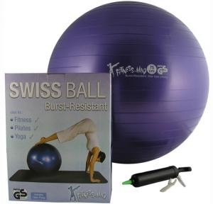 Picture of GIANT SWISS FITNESS BALL.