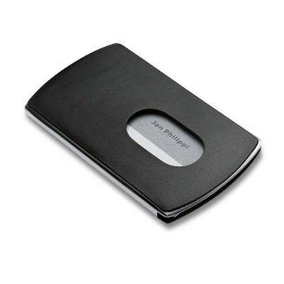 Picture of PHILIPPI NIC POCKET METAL BUSINESS CARD HOLDER in Black
