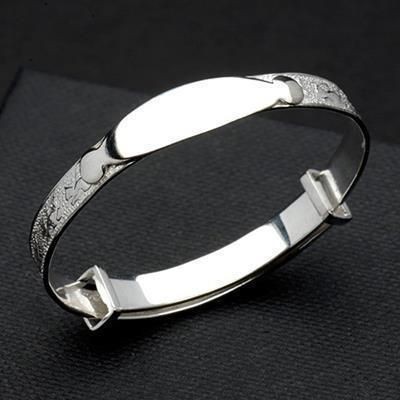 Picture of HALLMARKED 925 STERLING SILVER BABY BANGLE