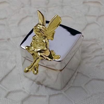 Picture of HALLMARKED 925 STERLING SILVER FAIRY ON BOX