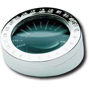 Picture of EXECUTIVE SILVER FINISH METAL DESK WORLD TIME CONVERTER