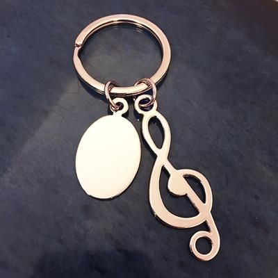 Picture of TREBLE CLEF KEYRING