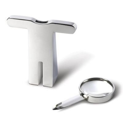 Picture of HE MAGNIFIER with Letter Opener Engraved Corporate Desk Accessory Gift