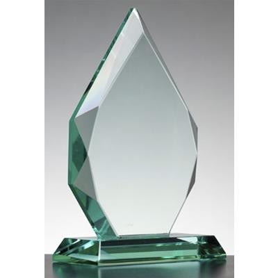 Picture of LARGE JADE GREEN DIAMOND AWARD 270MM HIGH SUPPLIED in a Presentation Box