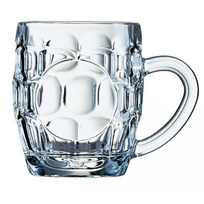 Picture of BRITTANIA OLD FASHIONED HALF BEER TANKARD with Panel 10Oz