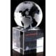 6CM OPTICAL CRYSTAL GLOBE ON a CLEAR TRANSPARENT CRYSTAL BASE image 2