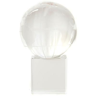 Picture of CRYSTAL 50MM GLOBEON CLEAR TRANSPARENT BASE SUPPLIED in a Presentation Box