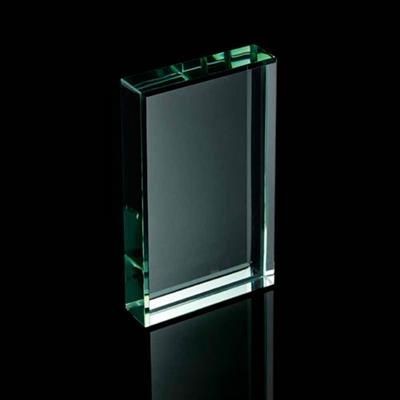 Picture of 9CM JADE GLASS RECTANGULAR PAPERWEIGHT