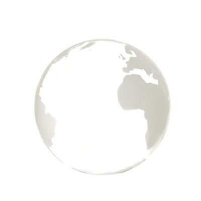 Picture of 7CM OPTICAL CRYSTAL GLOBE PAPERWEIGHT