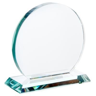 Picture of MEDIUM JADE GREEN TROPHY AWARD CIRCLE.