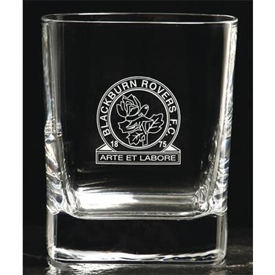 Picture of CRYSTAL GLASS SQUARE TUMBLER.