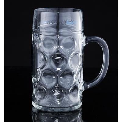 Picture of 0,5 LITRE BEER STEIN with Panel, 161Mm High
