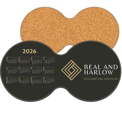 Picture of MELAMINE CALENDAR COASTER.