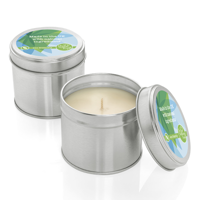 Picture of NATURAL WAX CANDLE in a Tin (135G).