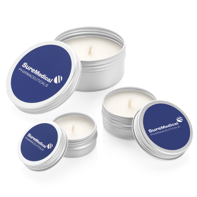 Picture of MINI NATURAL WAX CANDLE in a Tin (35G)