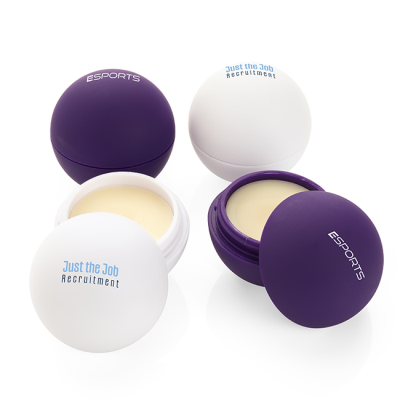Picture of PURPLE SOFT TOUCH BALL SHAPE LIP BALM
