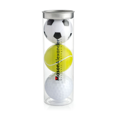 Picture of SET OF SPORTS BALL LIP BALMS in a Tube