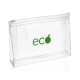 Picture of CLEAR TRANSPARENT EVA SLIDE ZIPPERED RECTANGULAR BAG