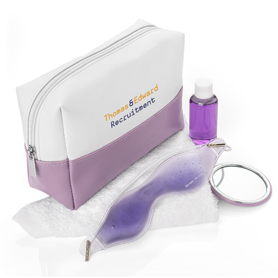 Picture of WELLBEING  &  SPA SET in a Purple & White Bag.