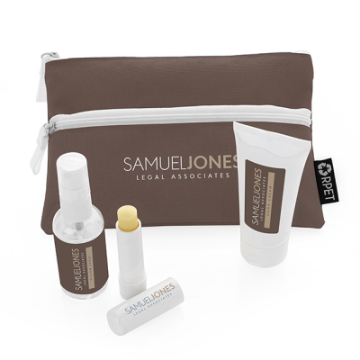 Picture of 4 PIECE WELLBEING SET in an Zippered Bag.