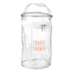 Picture of CLEAR TRANSPARENT PVC ROUND ZIPPERED TOILETRY BAG