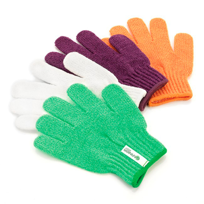 Picture of EXFOLIATING MASSAGE GLOVES & MITT.