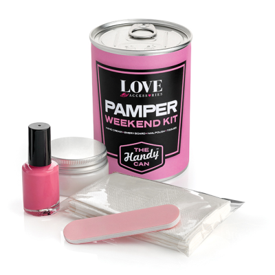 Picture of PAMPER WEEKEND HANDY CAN KIT.