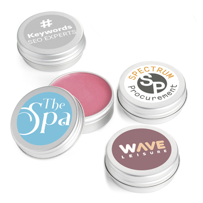 Picture of WHATS YOUR TIPPLE LIP BALM in an Aluminium Metal Tin (10Ml).