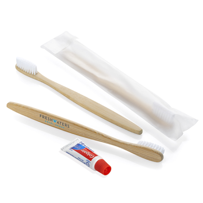 Picture of BAMBOO TOOTHBRUSH AND COLAGTE TOOTHPASTE.