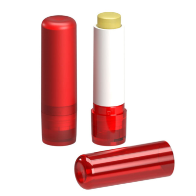 Picture of LIP BALM STICK RED FROSTED CONTAINER & CAP, 4